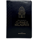 Bíblia Curas e Milagres Cor Preta De Estudo Letra Gigante Capa Flexível Feminina e Masculina Kja