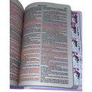 Bíblia Escolhida Por Deus Letra Gigante Capa Dura Com Harpa E Abas Feminina Arc