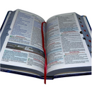 Bíblia Circulo Floral Preta Letra Gigante Capa Flexível Com Harpa e Índice Feminina Arc