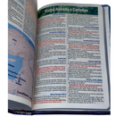 Bíblia Circulo Floral Preta Letra Gigante Capa Flexível Com Harpa e Índice Feminina Arc