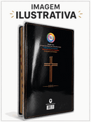 Capa Protetora Transparente Para Bíblia de Estudo do Cotidiano Masc & Fem Medida 30,5 X 20,5 X 4,5 cm Para Capa Dura ou Flexivel Luxo