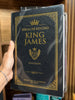 Kit de Capa Protetora & Bíblia de Estudo King James Atualizada Preta Capa Dura Letra Gigante Color