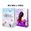 Kit 2 Bíblias Femininas Sagradas Capa Dura Letra Gigante e Hipergigante Harpa ARC Jardim Secreto e Escolhida