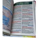 Bíblia Leão Estrela de Davi Letra Gigante Capa Flexível Com Harpa e Índice Masculina e Feminina Arc