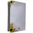 Bíblia Leão Girassol Letra Gigante Capa Flexível Com Harpa e Índice Feminina Arc