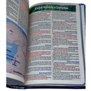 Bíblia Leão Jesus Letra Gigante Capa Flexível Com Harpa e Índice Masculina Arc