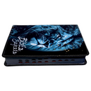 Bíblia Leão Sempre Foi Deus Letra Gigante Capa Flexível Com Harpa e Índice Masculina Arc