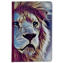 Bíblia Leão Visual Letra Gigante Capa Flexível Com Harpa e Índice Masculina Arc