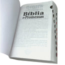 Miolo De Bíblias Para Personalização Letra Hipergigante Folha Branca Com Harpa e Promessas C/ Índice