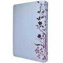 Bíblia Da Mulher Sábia Tulipa Branca De Estudo Letra Hipergigante Capa Flexível Com Harpa e Índice Feminina Arc