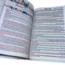 Bíblia Da Mulher Sábia Tulipa Branca De Estudo Letra Hipergigante Capa Flexível Com Harpa e Índice Feminina Arc