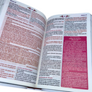 Bíblia Da Mulher Sábia Tulipa Branca De Estudo Letra Hipergigante Capa Flexível Com Harpa Feminina Arc