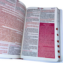 Bíblia Da Mulher Sábia Tulipa Branca De Estudo Letra Hipergigante Capa Flexível Com Harpa e Índice Feminina Arc