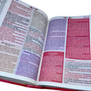 Bíblia Da Mulher Sábia Tulipa Pink De Estudo Letra Hipergigante Capa Flexível Com Harpa Feminina Arc