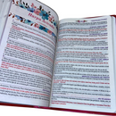 Bíblia Da Mulher Sábia Tulipa Pink De Estudo Letra Hipergigante Capa Flexível Com Harpa Feminina Arc