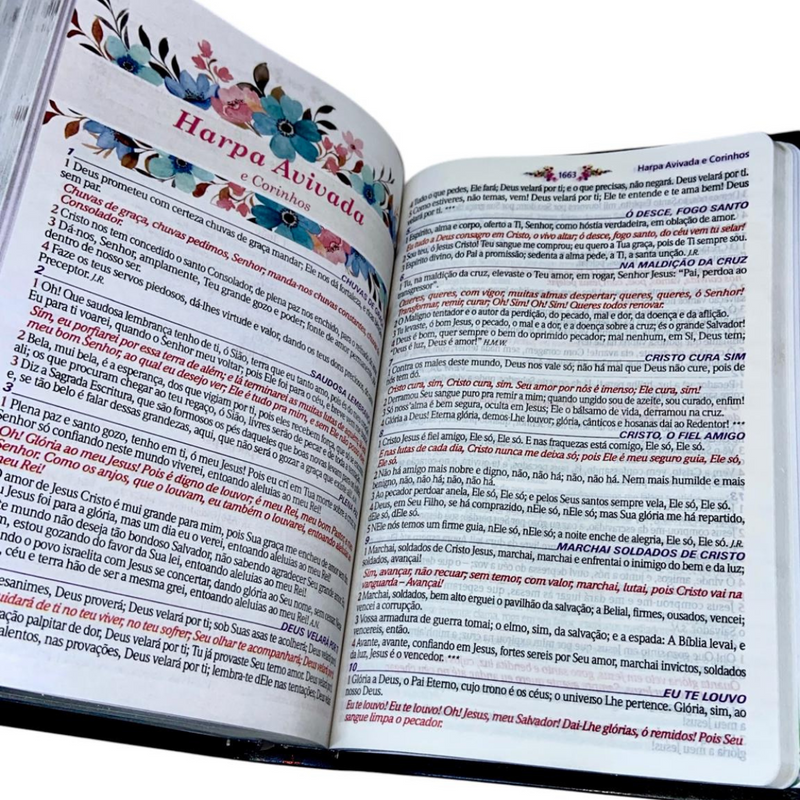 Bíblia Da Mulher Sábia Tulipa Preta De Estudo Letra Hipergigante Capa Flexível Com Harpa Feminina Arc
