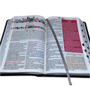 Bíblia Da Mulher Sábia Tulipa Preta De Estudo Letra Hipergigante Capa Flexível Com Harpa e Índice Feminina Arc