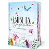 Kit 2 Bíblias Cristãs Casal Jardim Secreto e Levantado Capa Dura Letra Hipergigante ARC Índice Feminina & Masculina