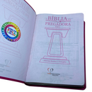 Bíblia Da Pregadora Fiel Pink Com Estudo Letra Gigante Capa Flexível Feminina Arc