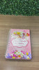Livro Hinário Hinos da Harpa & Corinhos Feminina Letra Hipergigante Capa Espiral Capa Dura Floral Rosa