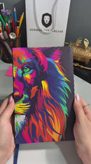 Bíblia Sagrada NVT Lion Colors Capa Pop Flexível Letra Normal Feminina & Masculina