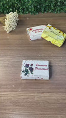 Kit com 5 Uni. de Caixinhas de Promessas Rosa com Mini Versículos Diários Para Lembranças Linguagem & e Presentes ARC