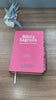 Bíblia Cor Rosa PPM Com Abas Feminina Letra Gigante Capa Semi Flexível Com Harpa  Arc